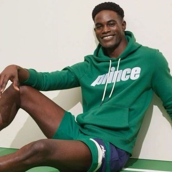 Prince Other - NWT Prince Pickleball Men's Hooded Pullover Sweatshirt Hoodie L Large Green